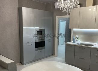 2-ком. квартира в аренду, 65 м2, Красноярск, улица Партизана Железняка, 19В, ЖК Перья