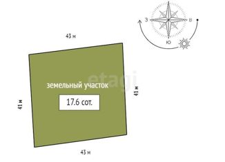 Продам земельный участок, 17.6 сот., садоводческое некоммерческое товарищество Нанжуль-3