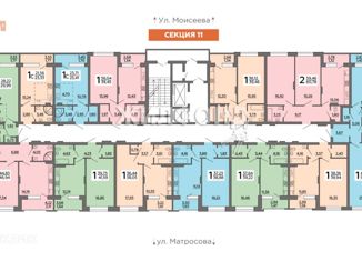 Продаю квартиру студию, 25.4 м2, Воронеж, улица 121 Стрелковой Дивизии, 9, ЖК Суворов-Сити