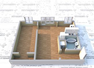 Продам двухкомнатную квартиру, 44.6 м2, Ангарск, 84-й квартал, 13