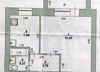 Продается 1-комнатная квартира, 36.2 м2, Ульяновск, улица Средний Венец, 23А