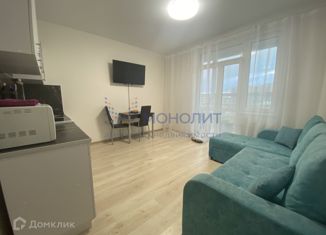 Продам квартиру студию, 27.6 м2, деревня Анкудиновка, ЖК КМ Анкудиновский Парк