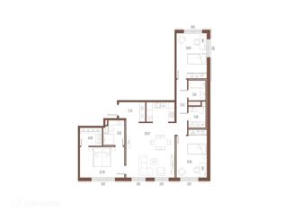 Продам 3-ком. квартиру, 102.34 м2, Санкт-Петербург, улица Стахановцев, 1, улица Стахановцев