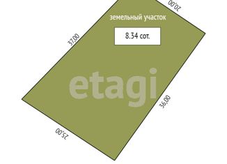 Продам земельный участок, 8.34 сот., село Клиновка