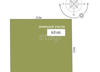Земельный участок на продажу, 6 сот., поселок Айкаван, улица Месропа Маштоца, 22