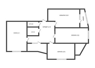 Продаю трехкомнатную квартиру, 105 м2, Краснодар, бульвар Клары Лучко, 12, ЖК Новый город