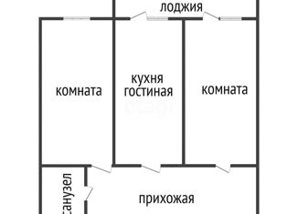Продам 3-комнатную квартиру, 57.7 м2, Краснодар, Конгрессная улица, 41, ЖК Отражение