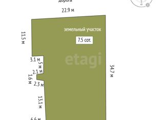 Продаю дом, 83.1 м2, село Луговое, улица Фуфаево