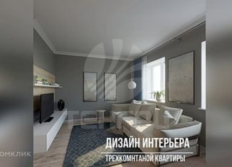 Продается 3-ком. квартира, 76.95 м2, Омск, 3-я Енисейская улица, 28/1, ЖК Атланты