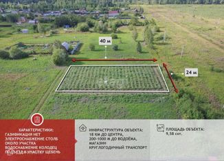 Продаю земельный участок, 9.58 сот., СНТ Нефтеснабовец
