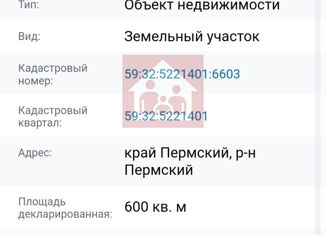 Земельный участок на продажу, 6 сот., садовые участки Чистые Ключи