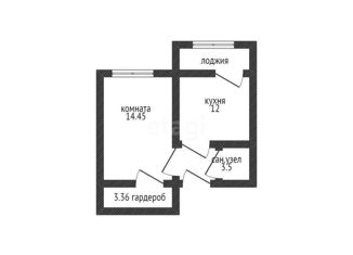 Продаю 1-комнатную квартиру, 35.5 м2, Краснодар, улица имени Валерия Гассия, 2