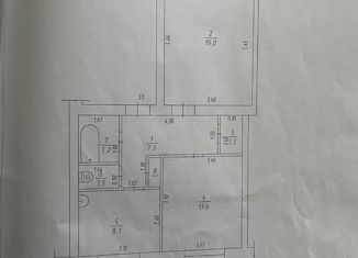 Продаю 2-комнатную квартиру, 54 м2, Кемеровская область, Московская улица, 30