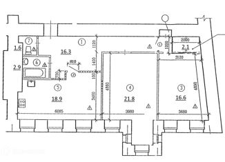 Продается 2-ком. квартира, 80.2 м2, Санкт-Петербург, Старо-Петергофский проспект, 17, муниципальный округ Екатерингофский