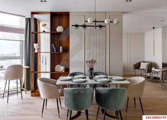 Продается 3-ком. квартира, 105 м2, Краснодар, улица Шоссе Нефтяников, 18к2, ЖК Краснодар Сити