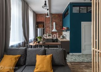 Продается квартира студия, 39 м2, Санкт-Петербург, Биржевая линия, 1/1, метро Спортивная
