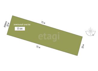 Участок на продажу, 15 сот., село Нижние Орешники