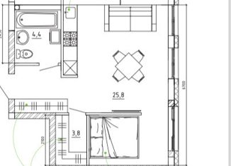 Продается 2-ком. квартира, 39.1 м2, Кемерово, Заводский район, Молодёжный проспект, 19