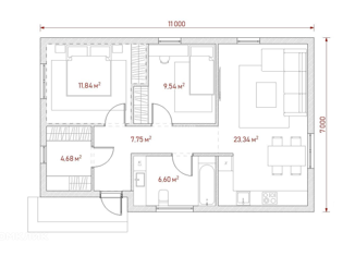 Продажа дома, 65 м2, деревня Елань