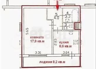 1-ком. квартира на продажу, 35 м2, Санкт-Петербург, проспект Кузнецова, 10к1, Красносельский район