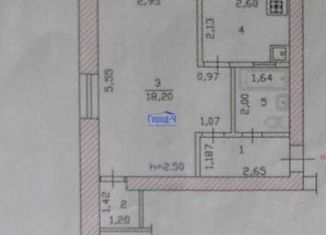 Продам 1-комнатную квартиру, 31.7 м2, Чувашия, улица Космонавта Андрияна Григорьевича Николаева, 3