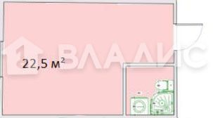 Продаю квартиру студию, 22.5 м2, Москва, улица Ивана Франко, 40к1, улица Ивана Франко