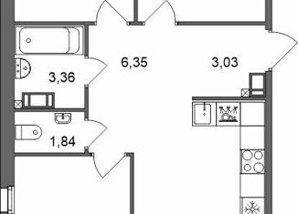 Продам 3-комнатную квартиру, 76.3 м2, городской посёлок Фёдоровское, Счастливая улица, 4