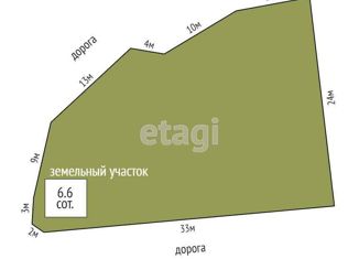 Земельный участок на продажу, 6.6 сот., Котельниковское сельское поселение