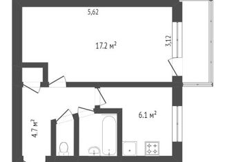 Продам однокомнатную квартиру, 31.5 м2, Ярославль, улица 8 Марта, 6, Красноперекопский район