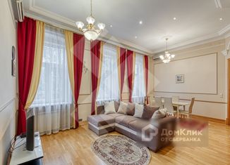 Сдается в аренду четырехкомнатная квартира, 125 м2, Москва, Армянский переулок, 7, Армянский переулок