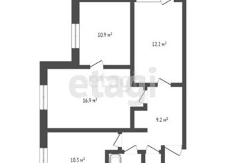 Продается 3-ком. квартира, 59.8 м2, Ирбит, улица Логинова, 36