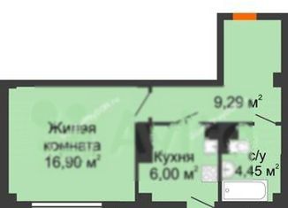 Продажа 1-комнатной квартиры, 41 м2, Ростов-на-Дону, ЖК Сокол на Оганова, улица Оганова, 20с4