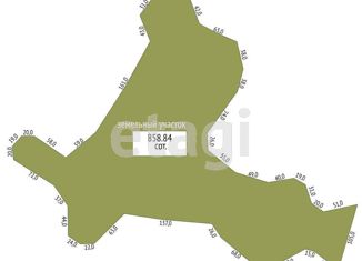 Участок на продажу, 858.84 сот., село Анос