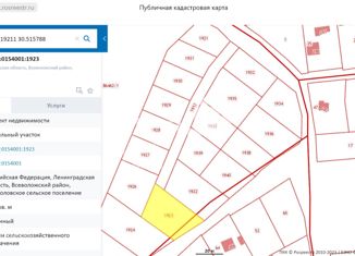 Продажа участка, 8.2 сот., Лесколовское сельское поселение