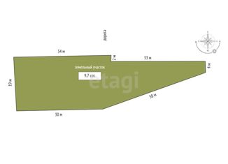 Продаю земельный участок, 9.7 сот., территория СОСН Лесная Поляна, Сиреневая улица