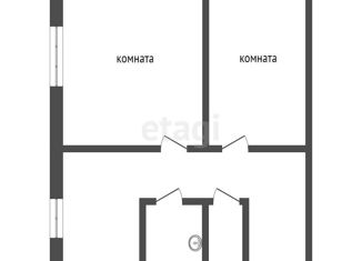 Продажа 2-ком. квартиры, 40.7 м2, село Исетское, улица Гагарина, 8