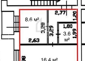 Продается однокомнатная квартира, 33.7 м2, Приморск, Интернатский переулок, 4Б