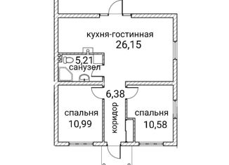 Продаю таунхаус, 70 м2, поселок Прогресс