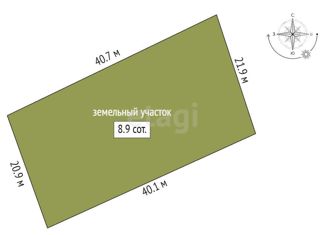 Продам участок, 8.86 сот., деревня Разметелево, улица 8-й Километр Дороги Санкт-Петербург