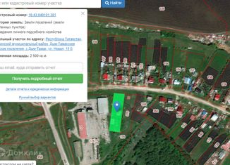 Продается земельный участок, 25 сот., село Дым-Тамак, Новая улица