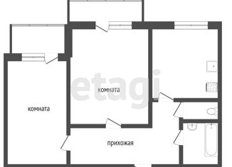 2-ком. квартира на продажу, 50.8 м2, Крым, улица Батурина, 44/50