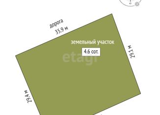 Продается земельный участок, 4.6 сот., Тюменская область