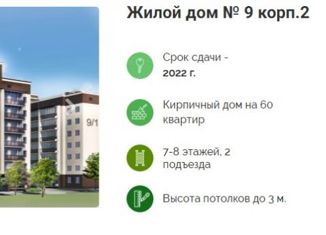 3-ком. квартира на продажу, 81.1 м2, посёлок Заклязьменский, Фоминская улица, 8к2, ЖК Заречье Парк