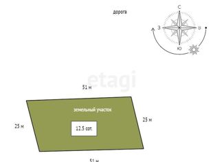Продается участок, 12.5 сот., поселок Элита