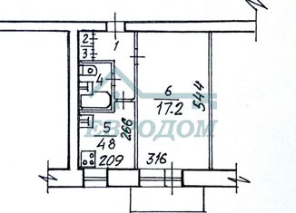 Продам 1-комнатную квартиру, 27.4 м2, Новосибирск, улица Селезнева, 26/1, улица Селезнева