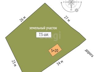 Продается дом, 20 м2, садоводческое товарищество Возрождение