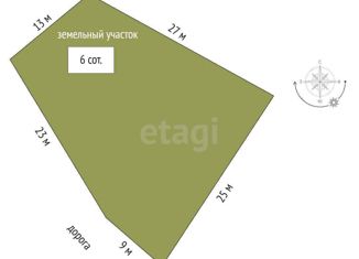 Участок на продажу, 6 сот., село Доброе