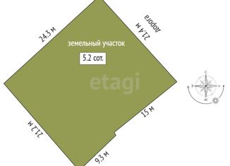 Продается дом, 517 м2, Омск, 1-я Трамвайная улица, 24