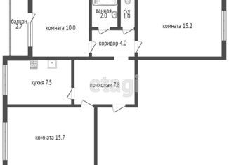 Продается 3-ком. квартира, 65.5 м2, Санкт-Петербург, проспект Кузнецова, 17В, проспект Кузнецова