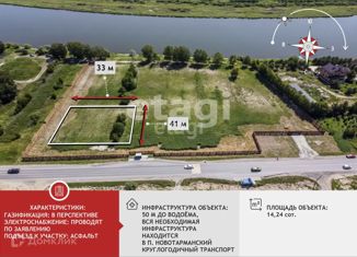 Продаю участок, 14.24 сот., деревня Решетникова, Береговая улица, 3